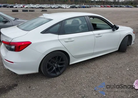 2023 Honda Civic Sport из США, поврежденный, VIN 2HGFE2F51PH546050